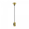 Подвес тросовый Hang с вводом питания Flarity латунь Maytoni Technical TRA157SW-B1-BS