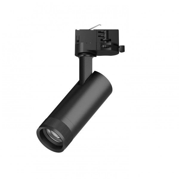 Светильник для треков QUATTRO 12W 840LM 20-55G с адаптером Canno Pro, черный Lightstar C4127QT