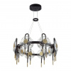 Черный/золото/металл/стекло Люстра LED 92W 3000K 8990Лм MAGNET MODERN, арт. 5407/92L