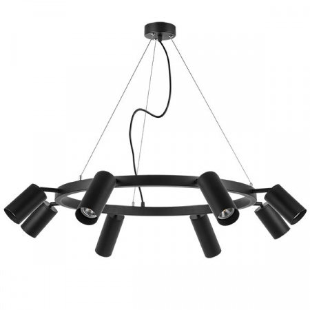 фото Люстра подвесная Rullo, черный Lightstar LR018874374