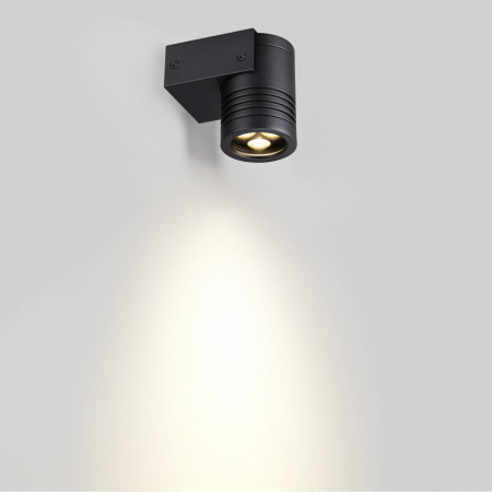 фото Черный/металл Фасадный светильник IP67 LED CREE 6W 3000K 30° AC85-265V STIMA NATURE, арт. 6648/6WL3