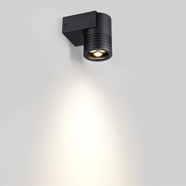 фото Черный/металл Фасадный светильник IP67 LED CREE 6W 3000K 30° AC85-265V STIMA NATURE, арт. 6648/6WL3