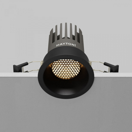фото Встраиваемый светильник Maytoni Technical Dip DL117-15W-3K-B, черный