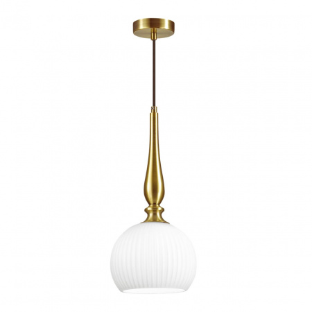 фото Белый/бронзовый Подвес E27 60W RUNGA PENDANT, арт. 4767/1