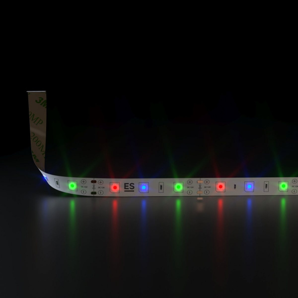 Светодиодная лента 12 В 4,8 Вт/м 60 Led/м 2835 IP20, RGB, 5 м