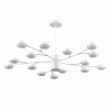 Металл/металл белый/белый Люстра GX53 LED 15*7W 220V TORINA COMFI, арт. 8265/15