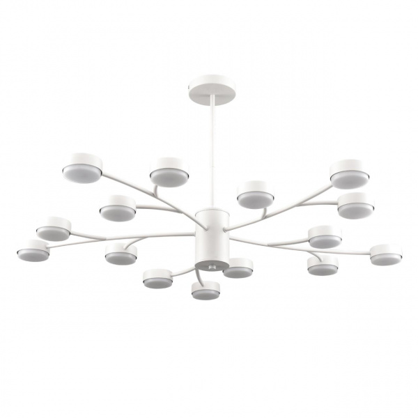Металл/металл белый/белый Люстра GX53 LED 15*7W 220V TORINA COMFI, арт. 8265/15