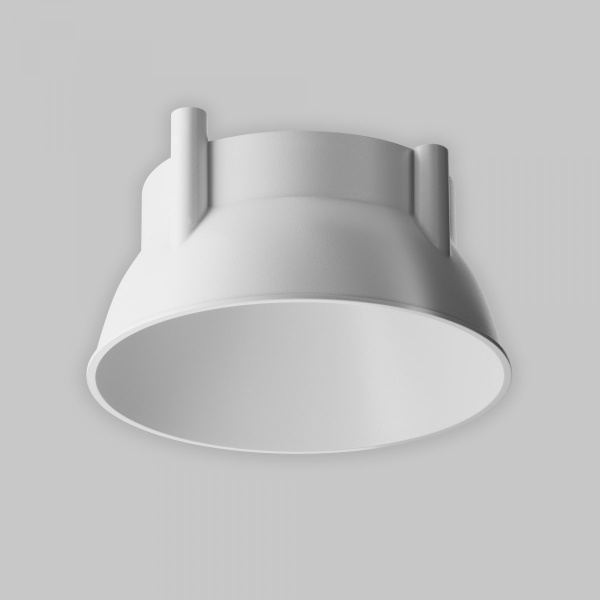 фото Декоративная рамка-отражатель для светильников серии Альфа / Alfa LED белый Maytoni Technical Ring12-15W-RD-W