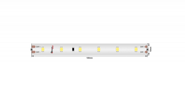 Лента светодиодная SWG DSG 2835 DW 60L-V24-IP67 4000 K, 60LED/m, 6W/m, LUX (20м/кат), катушка 20 м