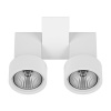 фото Светильник точечный накладной под лампу Illumo X2, белый Lightstar 051036
