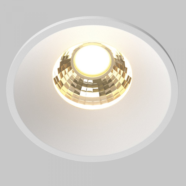 фото Встраиваемый светильник Maytoni Technical Round DL058-7W2.7K-W, белый