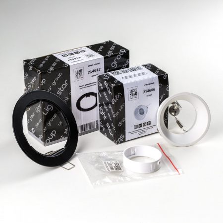 фото Комплект со светильником Domino, белый Lightstar D61706WMOD