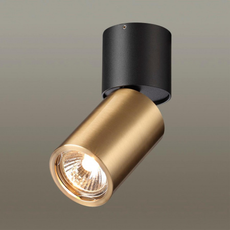 фото Черный с античной бронзой Потолочный светильник IP20 GU10 50W DUETTA HIGHTECH, арт. 4280/1C
