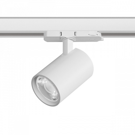 фото Светильник для трековой системы Quattro LED 24W 15G с адаптером Alta Base, белый Lightstar A5236QT15G