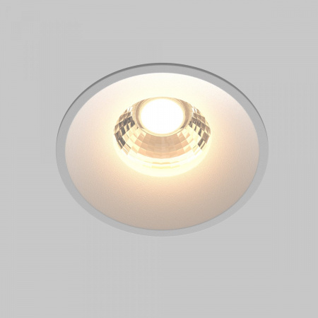 фото Встраиваемый светильник Maytoni Technical Round DL058-12W3K-W, белый