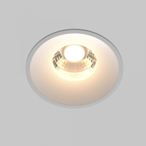 фото Встраиваемый светильник Maytoni Technical Round DL058-12W3K-W, белый