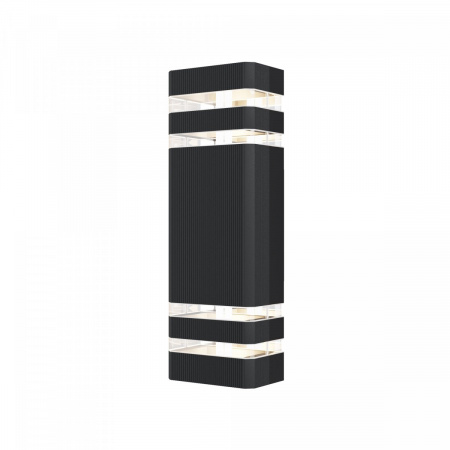 фото Уличный настенный светильник Maytoni Outdoor Unter den Linden O578WL-02B, черный