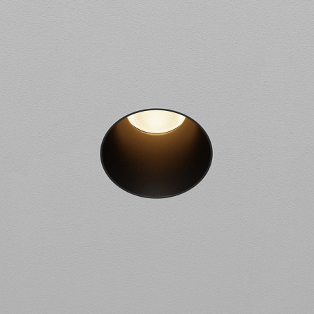 фото Встраиваемый светильник Maytoni Technical Dip DL120-10W-3K-TRS-B, черный