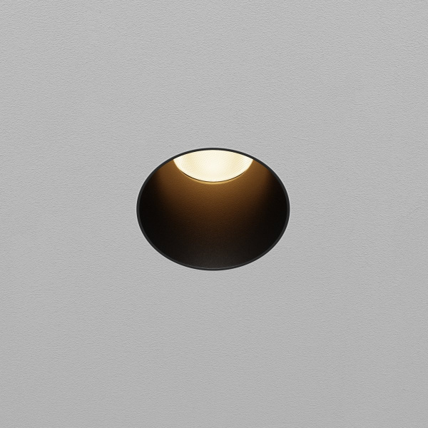 фото Встраиваемый светильник Maytoni Technical Dip DL120-10W-3K-TRS-B, черный