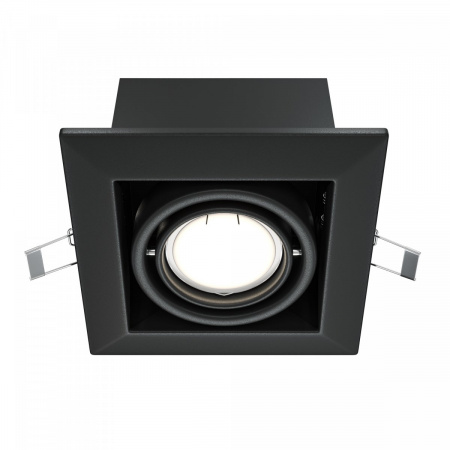 фото Встраиваемый светильник Maytoni Technical Metal Modern DL008-2-01-B, черный