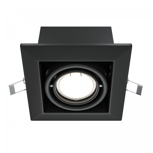 фото Встраиваемый светильник Maytoni Technical Metal Modern DL008-2-01-B, черный