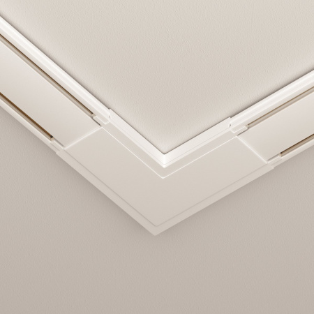 фото Конектор питания угловой Radity белый Maytoni Technical TRA084CL-11W