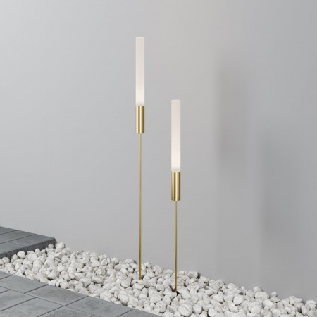фото Ландшафтный светильник Maytoni Outdoor Flare O510FL-L3BS3K1, латунь