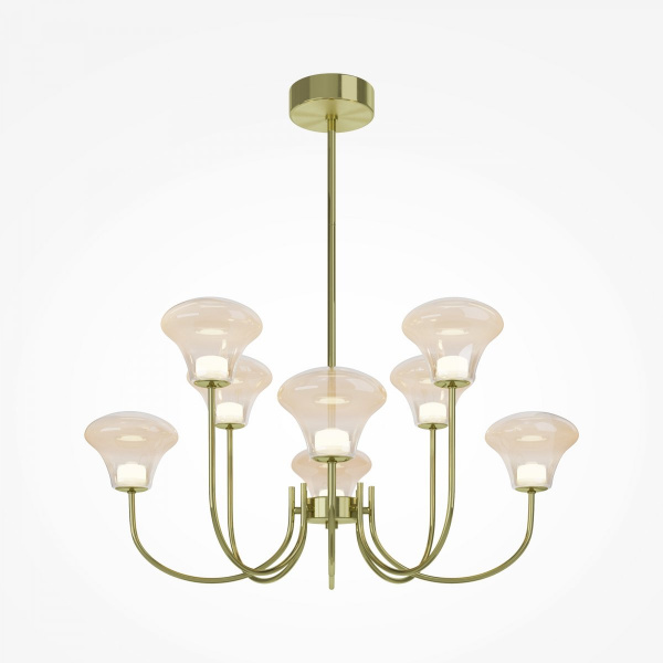фото Подвесной светильник Maytoni Dynasty MOD402PL-L30BS3K, латунь