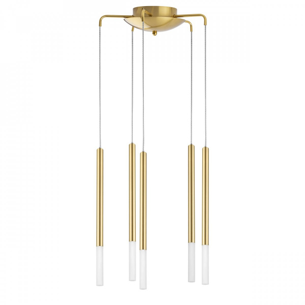 Люстра подвесная Tubo, золото Lightstar L5T747143