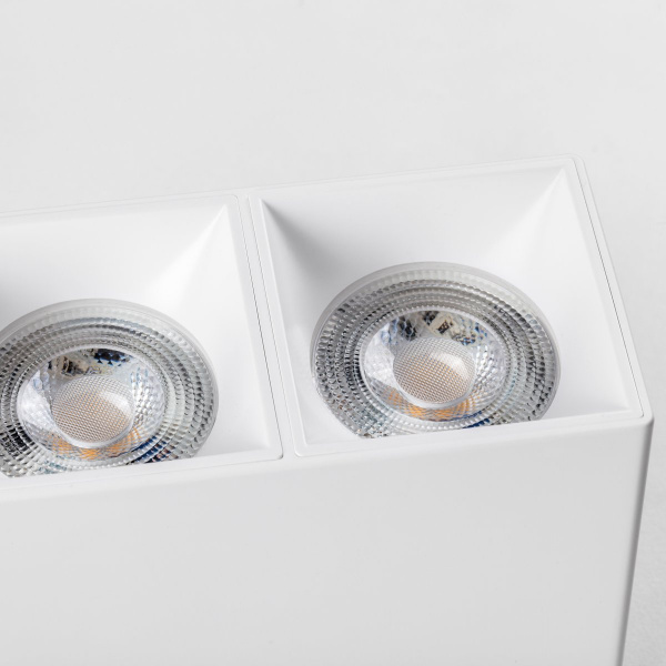фото Рамка (светильник) PVC для LED-модулей 941хх и LED-ламп D50мм Rullo, белый Lightstar 213366