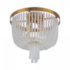 фото Потолочный светильник Freya Ornament FR1008CL-04BS, латунь