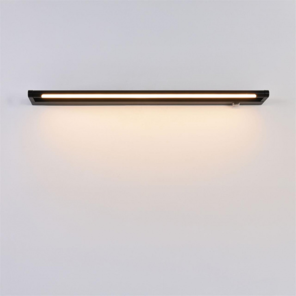 фото Черный, металл/акрил Настенный светильник LED 15W 3000/4000/6000K IP44 90-250V BATHLI LEDIO, арт. 8313/15WL