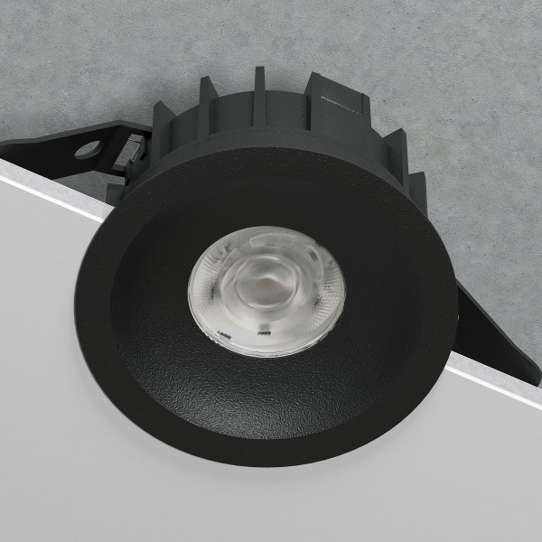 фото Светильник встраиваемый светодиодный Combi 20W 4000K черный 25069/LED