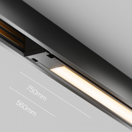 фото Трековый светильник Maytoni Technical Basis TR240-4-12WTW-DSZ-B, черный