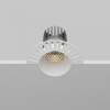 фото Встраиваемый светильник Maytoni Technical Dip DL124-10W-3K-TRS-W, белый