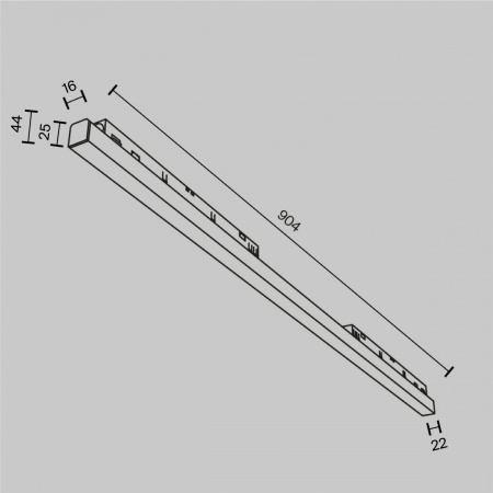 фото Трековый светильник Maytoni Technical Basis TR030-4-30WTW-DD-B, черный