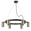 Люстра подвесная Rullo, черный Lightstar LR016316