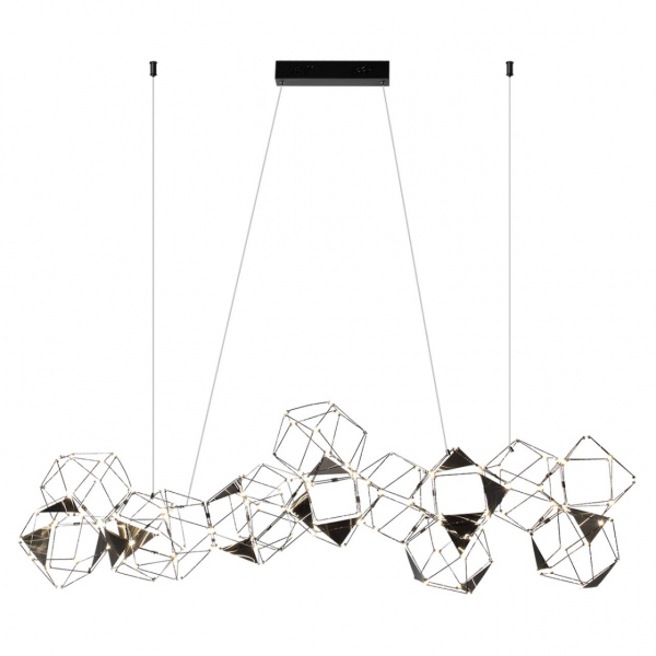 фото Черный хром/металл Люстра LED 64W 4000K 3800Лм TRELLIS L-VISION, арт. 5087/64L