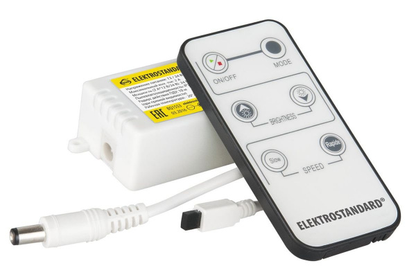 Контроллер для монохромных светодиодных лент С ПДУ 12V (ИК) IP20 LSC 003