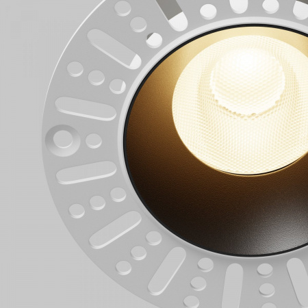фото Встраиваемый светильник Maytoni Technical Dip DL121-15W-3K-TRS-B, черный