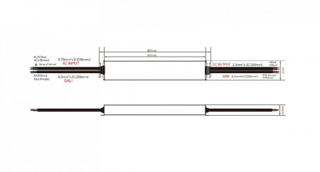 фото Блок питания SWG в метал. корпусе IP67, DT6 DALI, PUSH, 0-10V, 200Вт, 48В, DALI-DT6-200-48