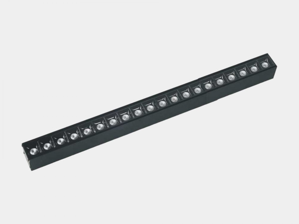 LED трековый диммируемый светильник SY Черный 30Вт 4000К, SWG SY-DIM-601225-BL-30-NW