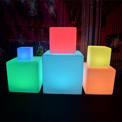 Кубы с RGB подсветкой