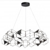 Черный хром/металл Люстра LED 68W 4000K 3740Лм TRELLIS L-VISION, арт. 5087/68L