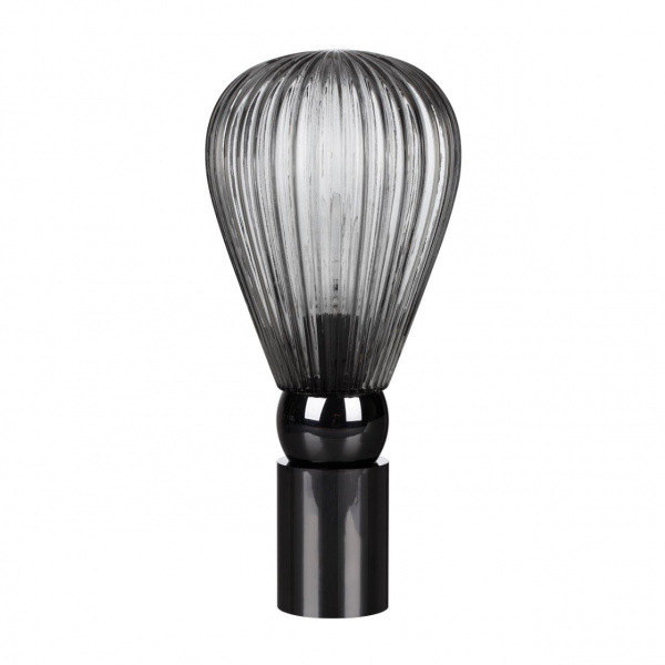 Черный хром/дымчатый/металл/стекло Настольная лампа E14 1*40W ELICA MODERN, арт. 5417/1T