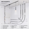фото Mini Magnetic Трековый светильник 3W 3000K черный 85200/01