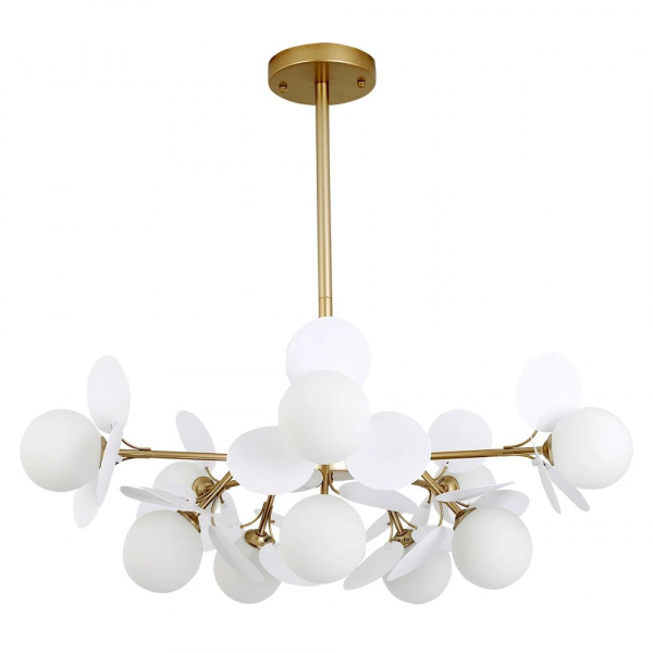 Люстра на штанге Arte Lamp PEACOCK A1369SP-10SG
