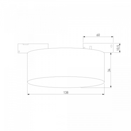 фото Трековый светильник 12W 3000K Mini Magnetic 85161/01