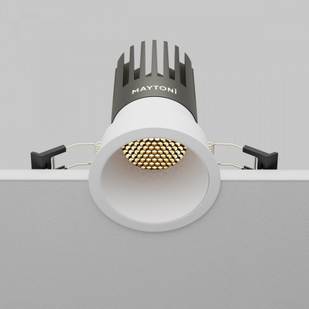 фото Встраиваемый светильник Maytoni Technical Dip DL118-15W-2.7K-W, белый