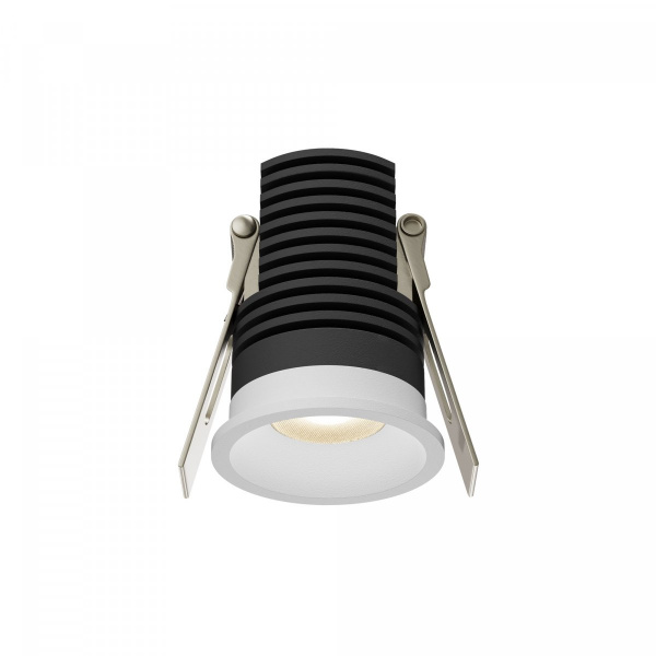 Встраиваемый светильник Maytoni Technical Mini DL059-7W3K-W, черный